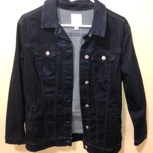 NEW LulaRoe dark denim jacket